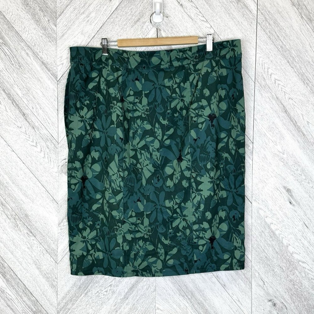 Ripskirt Hawaii Wrap Skirt Womens Size XXL Floral Camo Knee Length NWT NEW - Picture 2 of 6